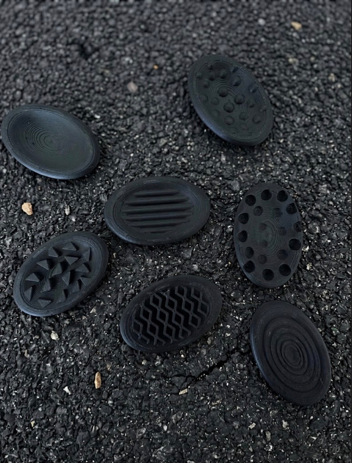 Sju Sanser – Worry Stone Samlesett (7 stk)